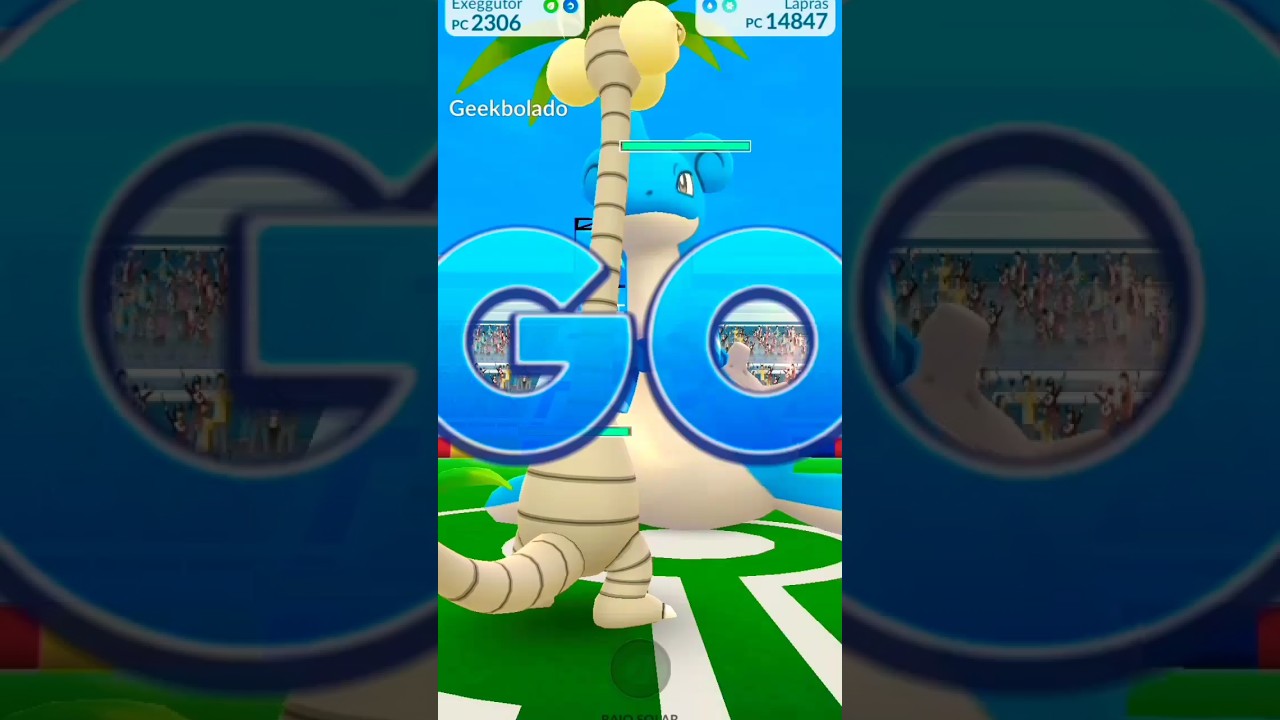 EXEGGUTOR contra lapras de evento