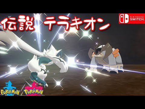 伝説ポケモン テラキオン入手方法 攻略【冠の雪原 】ポケットモンスター ソード・シールド（ポケモン 剣盾)