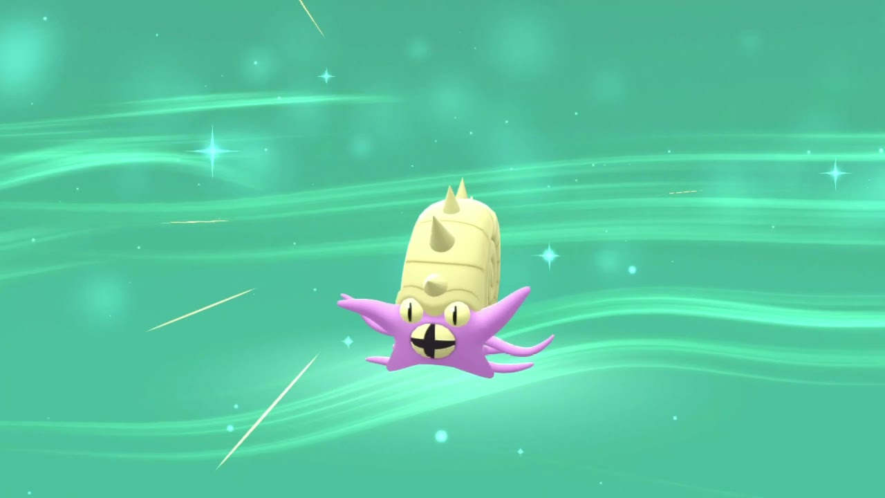 【ポケモン】色違いキャモメ　オムナイト　ロトム【ダイパ】