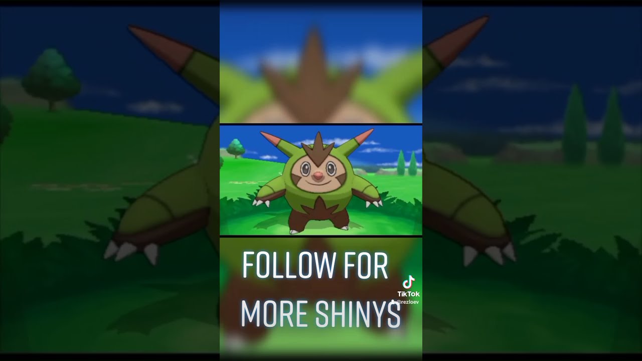 Shiny Swadloon in Pokemon X