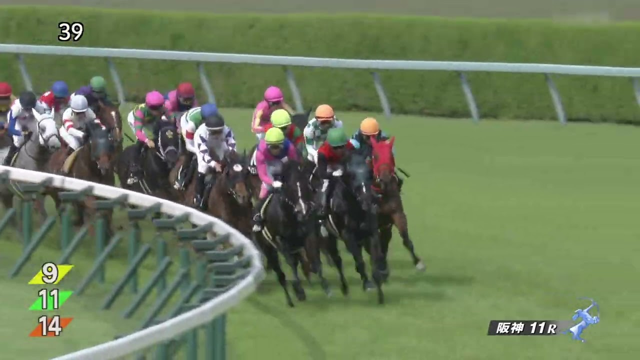 2023 06 10 阪神11R 水無月ステークス スリーパーダ(坂井瑠星)