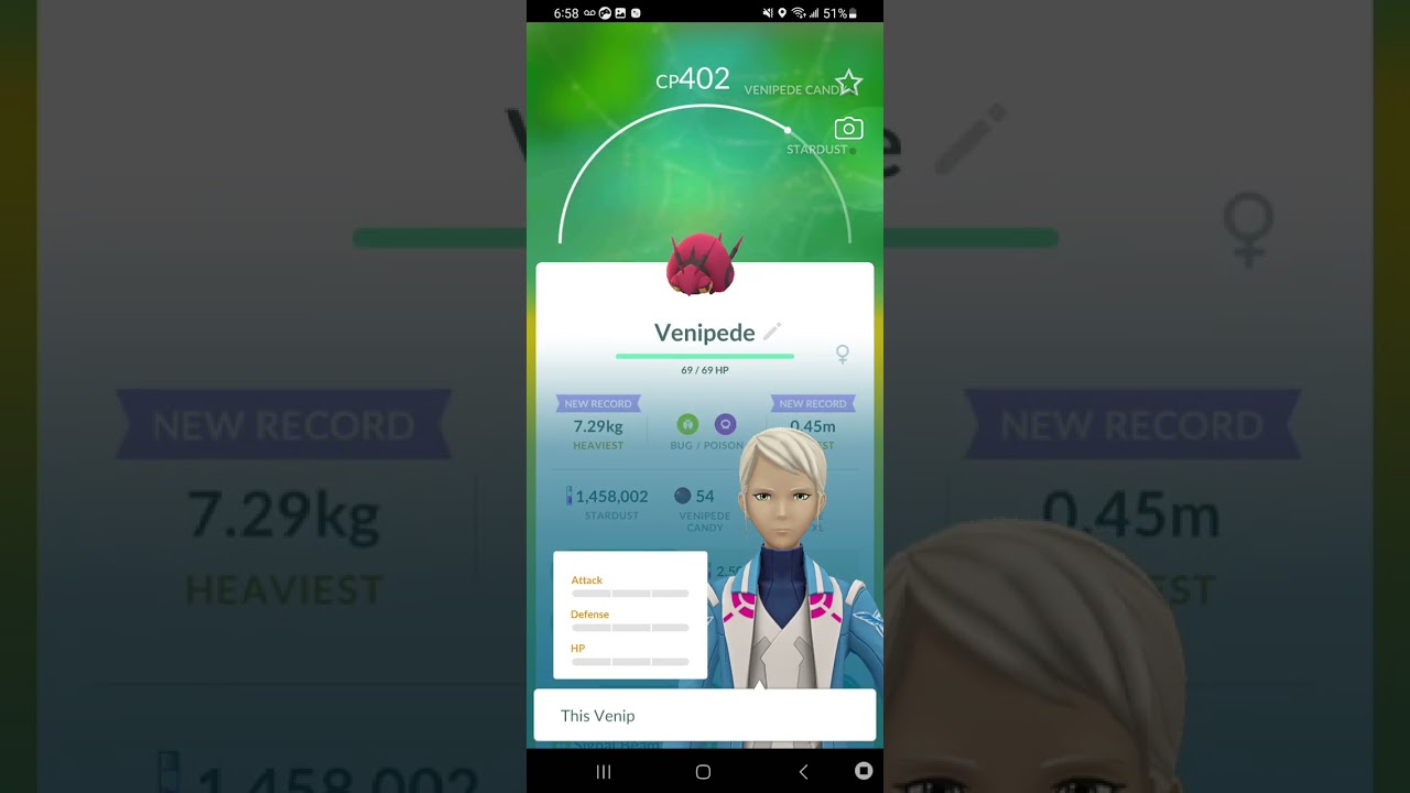 Almost 4-Star Venipede🥲 #pokemon #pokemongo #raid #pokemonraid #venipede #venipederaid