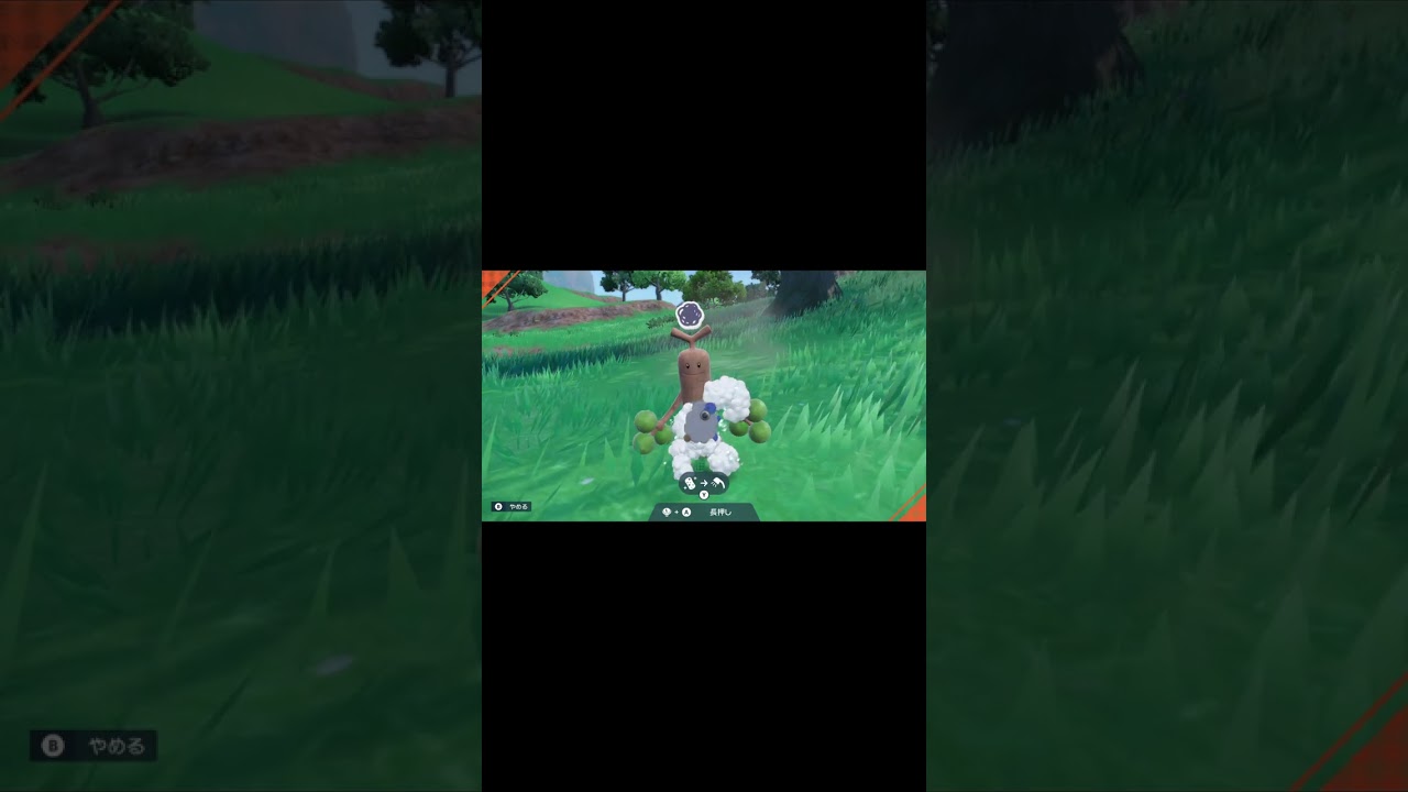 【ポケモンSV小ネタ】ウソッキーを洗おうとすると・・・【ポケットモンスタースカーレットバイオレット】 #shorts