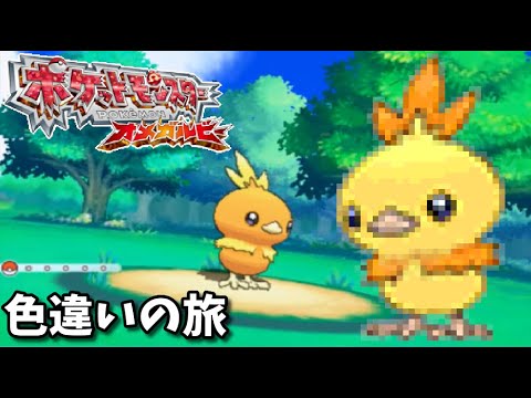 【ポケモンオメガルビー色違いの旅】生配信で色違いアチャモを狙う【ポケモンORAS】
