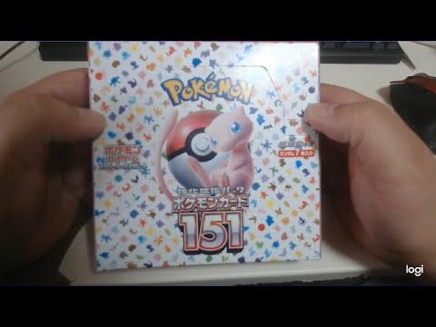 はむのポケモンカード151開封動画　その１