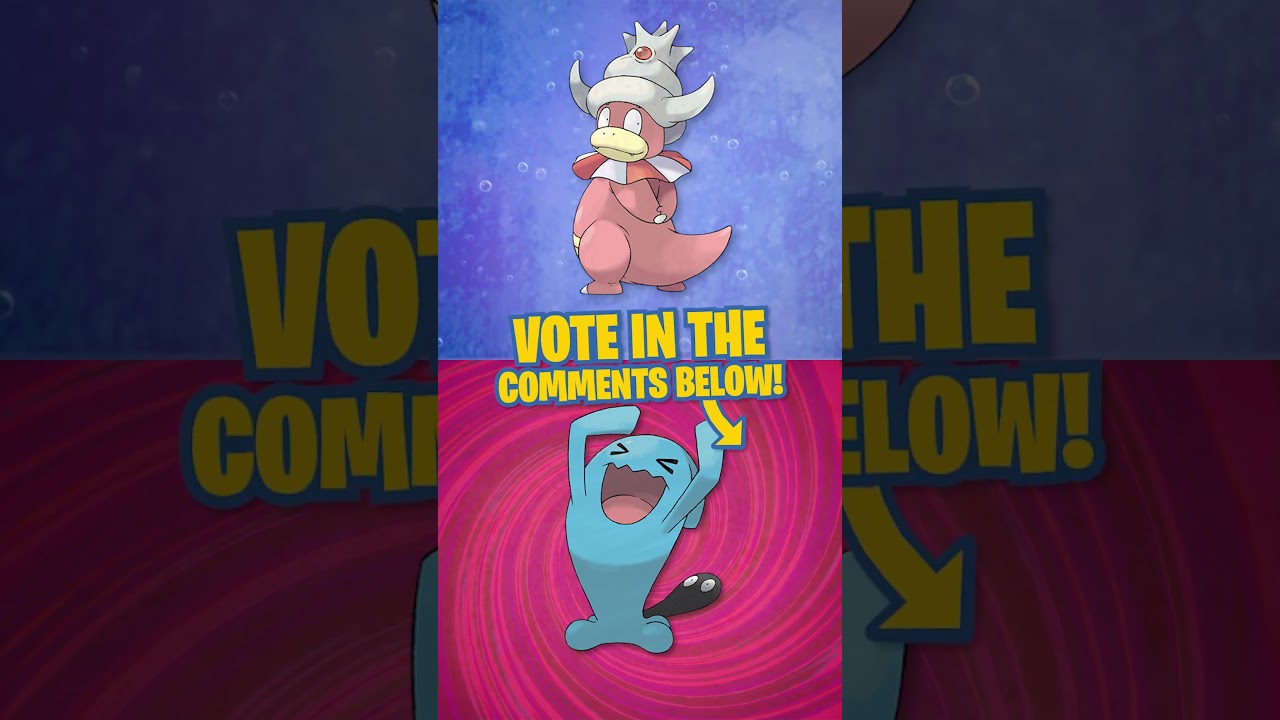 Slowking vs Wobbuffet | Choose That Pokémon!