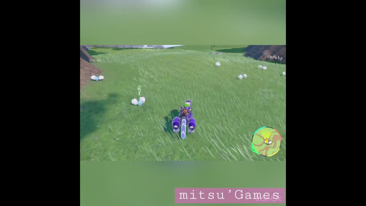 【ポケモンSVショート】チルットの大量発生中✨　#ポケモンSV #ポケモンバイオレット #ポケモンスカーレット #ポケモン #チルット #囲まれた