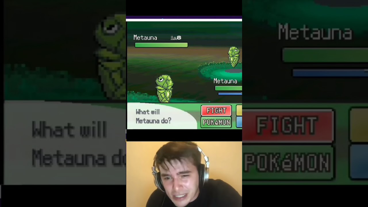 The Greatest Battle in Pokemon History! #shorts #pokemon #metapod #memes #gaming #meme #comedy