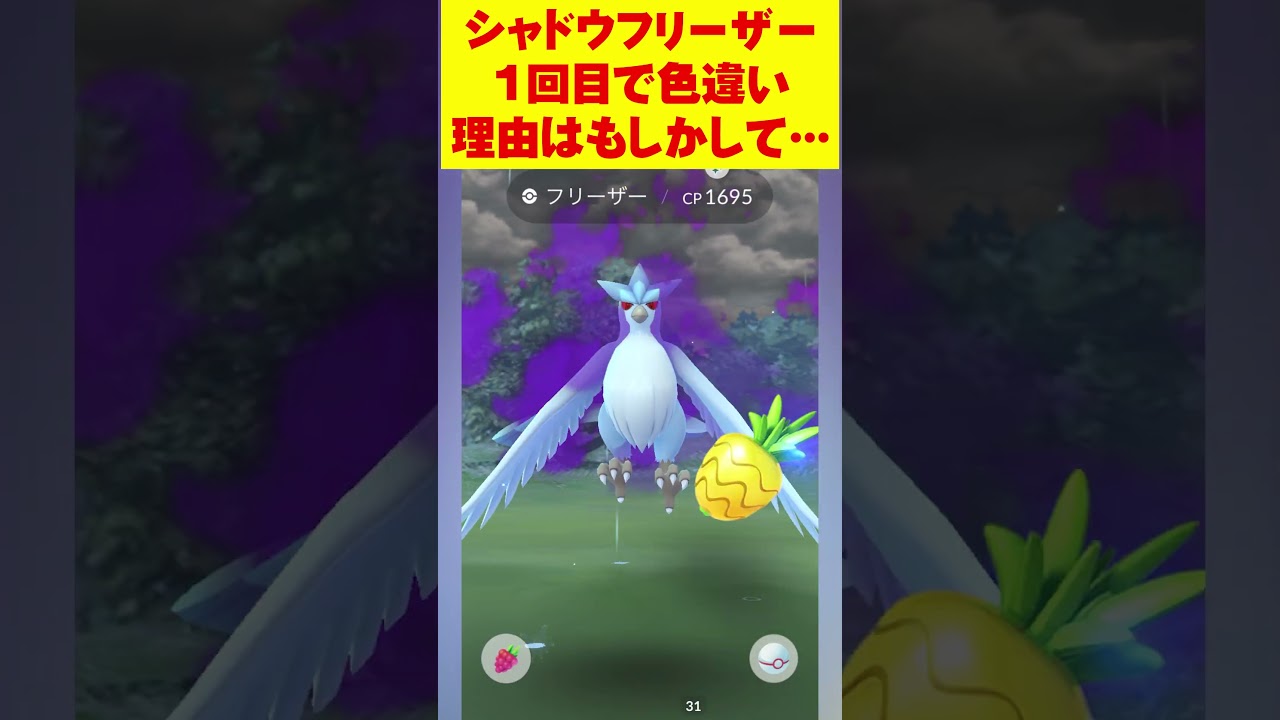 理不尽に屈しなかったら色違いシャドウフリーザーが振り返ってくれた話【ポケモンGO】