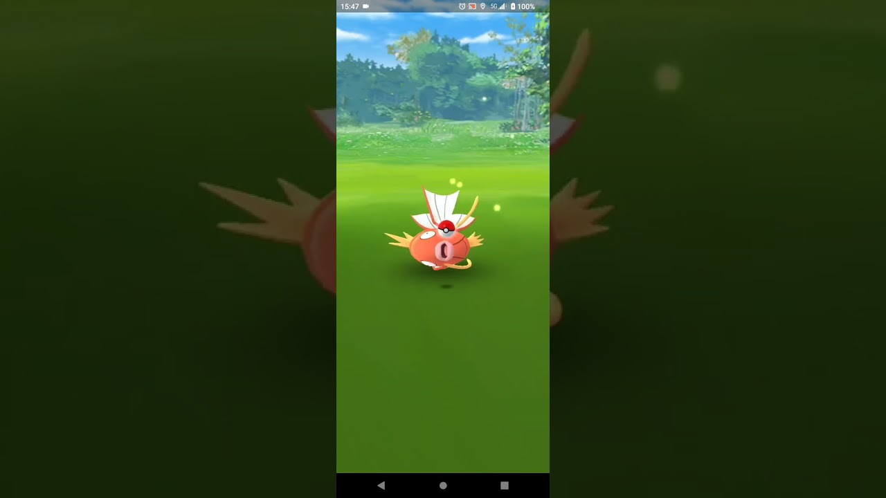 【ポケモンGO】コイキングGET！