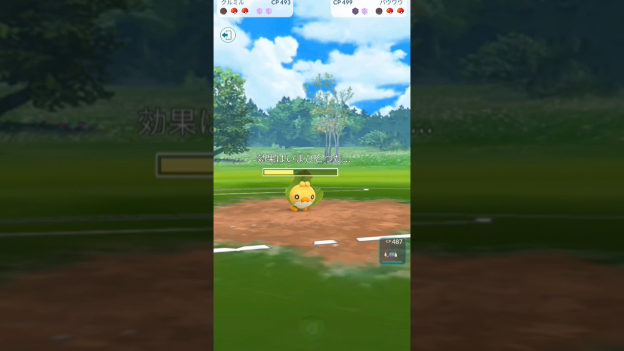 厳選すべき水・草受けれるクルミルが強すぎる！! #エレメントカップ #バトルリーグ #ポケモンgo