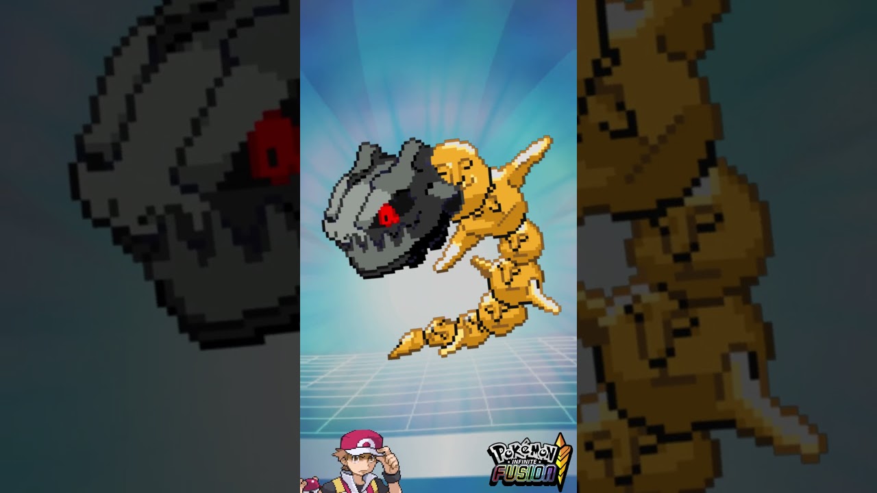 Yamask fuse Gligar Steelix Granbull Ep249 #short #pokemon #pokémon #pokemoninfinitefusion