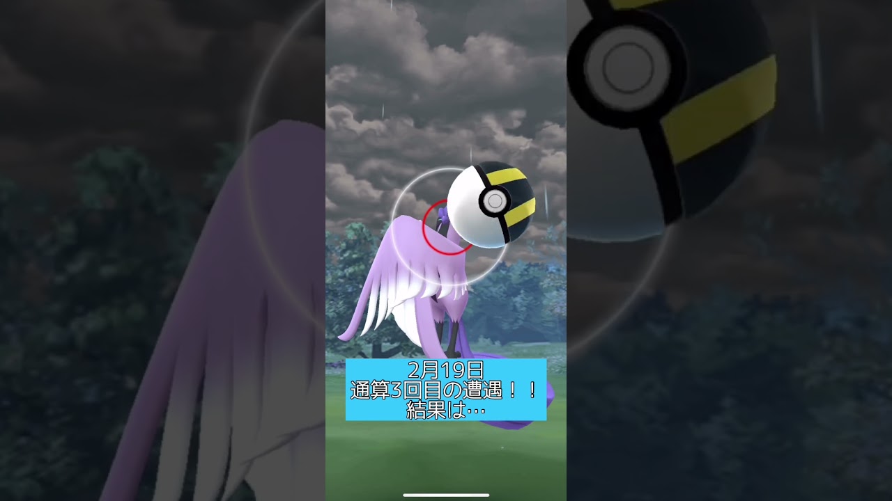 【ポケモンGO】ガラルフリーザー！通算3回目の遭遇…【おさんぽおこう】 #shorts