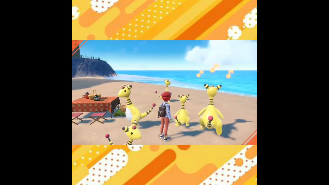 色んなサイズのデンリュウたち【ポケモンSV】