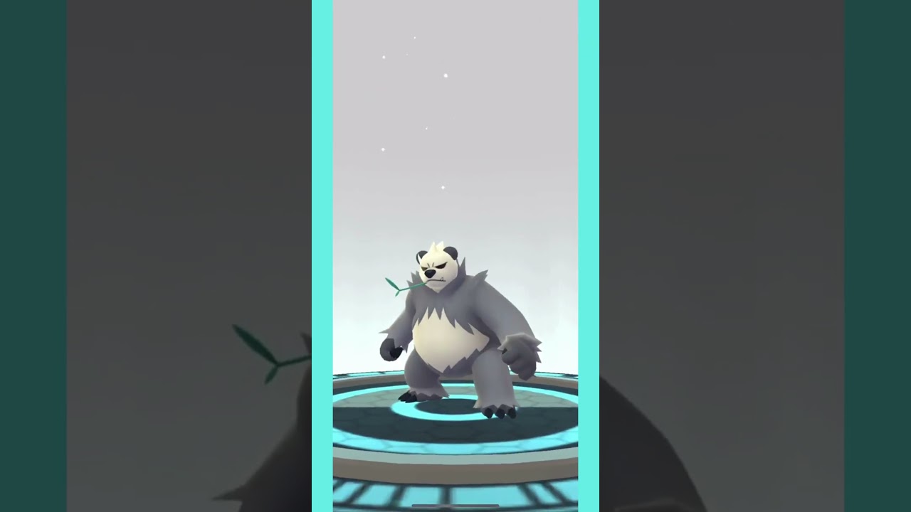 Shiny Pancham Evolution In Pokemon Go #pokemongo #pokemongoshorts