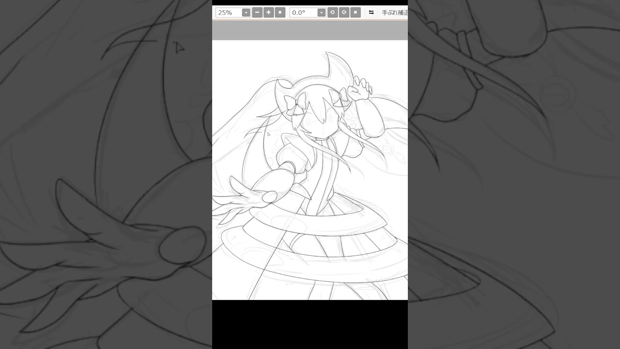 【イラスト】乱数ででた数字のポケモンを衣装化する！キリキザン編 #shorts