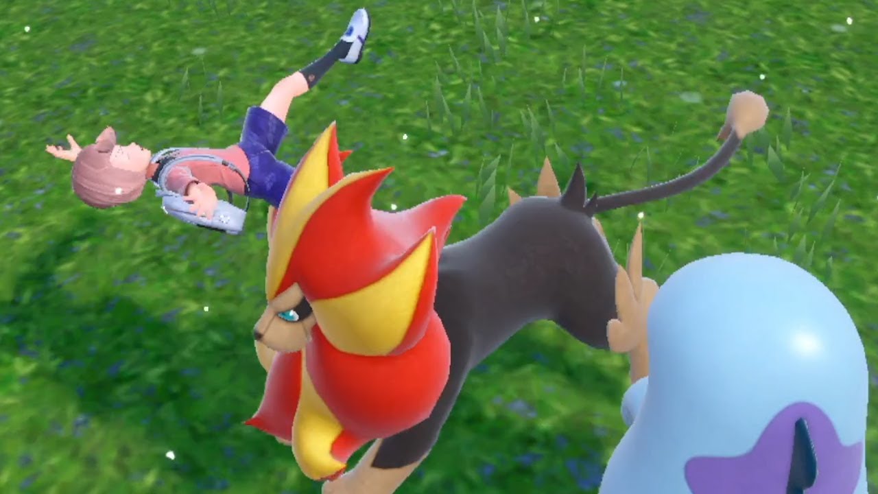 ヌオーと旅してたらカエンジシに絡まれラ〇オンキングの名シーンを再現させられた【ポケモンSV】