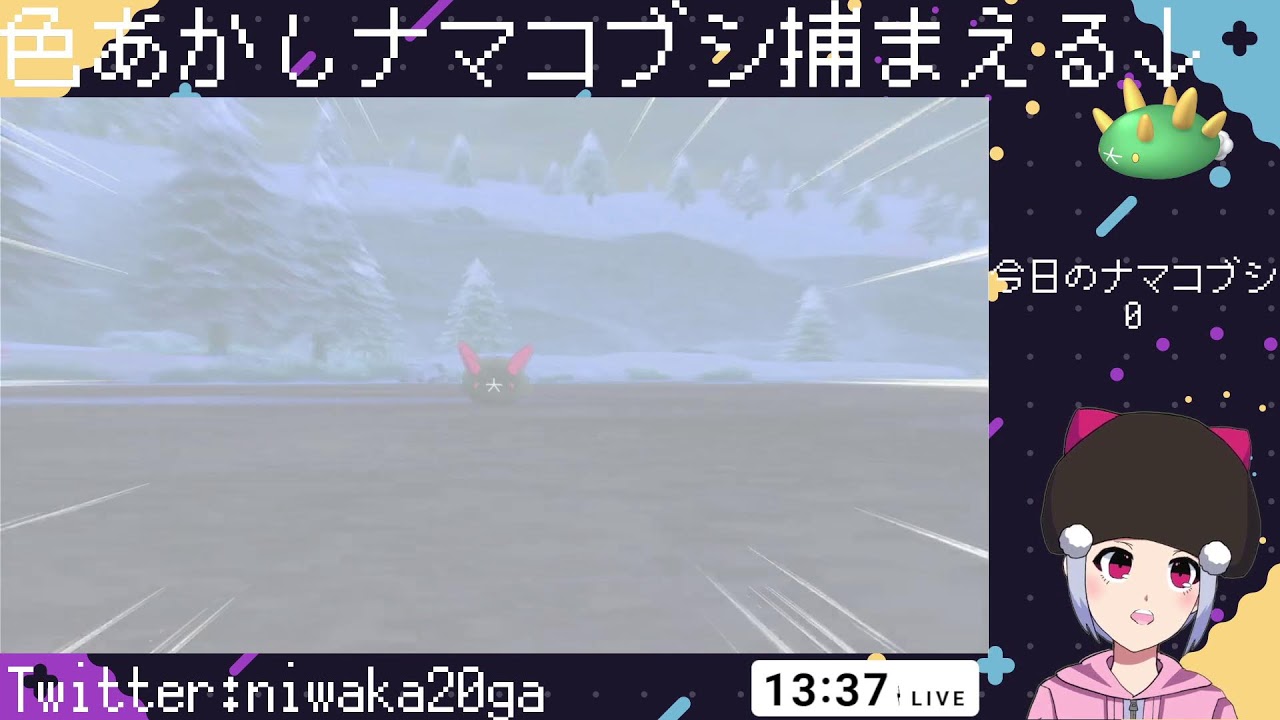 【SV発売感謝の色違い厳選】色あかしナマコブシを捕まえれるまで新作プレイできません【ポケモン剣盾】15日目
