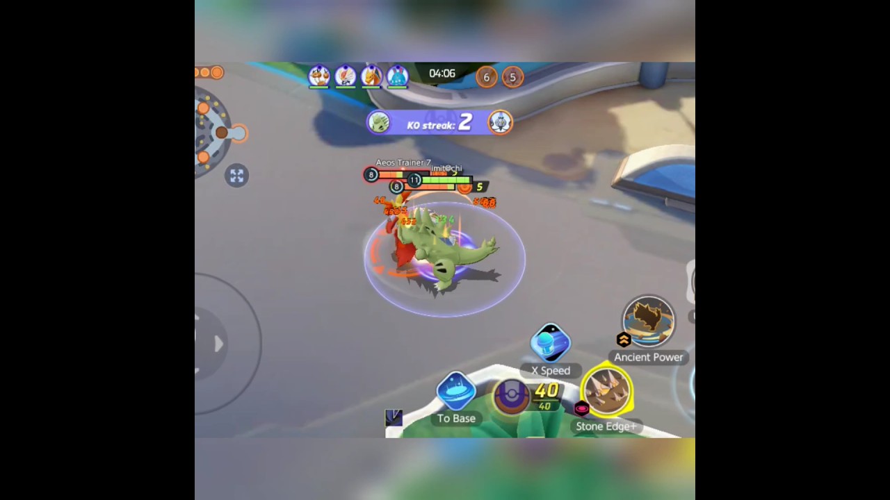 Tyranitar is  Killing Machine Guide || Beast Mood | Pokemon Unite #tyranitar #shorts #best  #pokemon