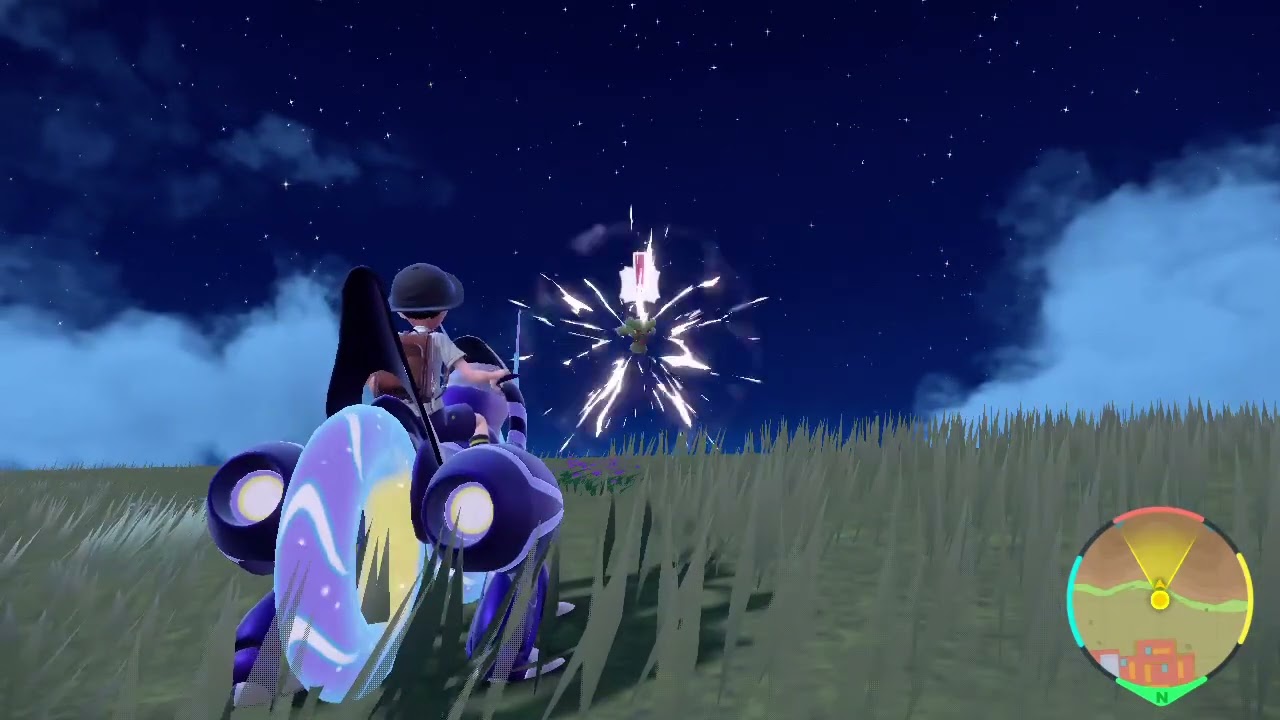 ムウマ色違い【ポケモンバイオレット】