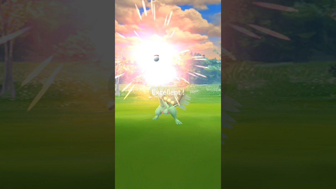 【ポケモンGO】ジュカイン捕まえたら…