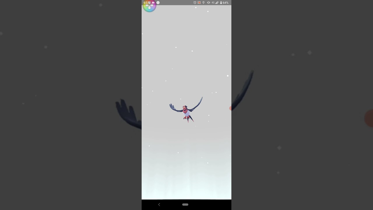 20230616のポケモンgoでスバメからオオスバメに進化をさせた。