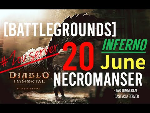 【ディアブロイモータル】 6/20 戦場②　ネクロマンサー