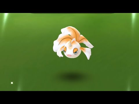 【ポケモンGO】色違いトサキントをゲットした瞬間！ #shorts