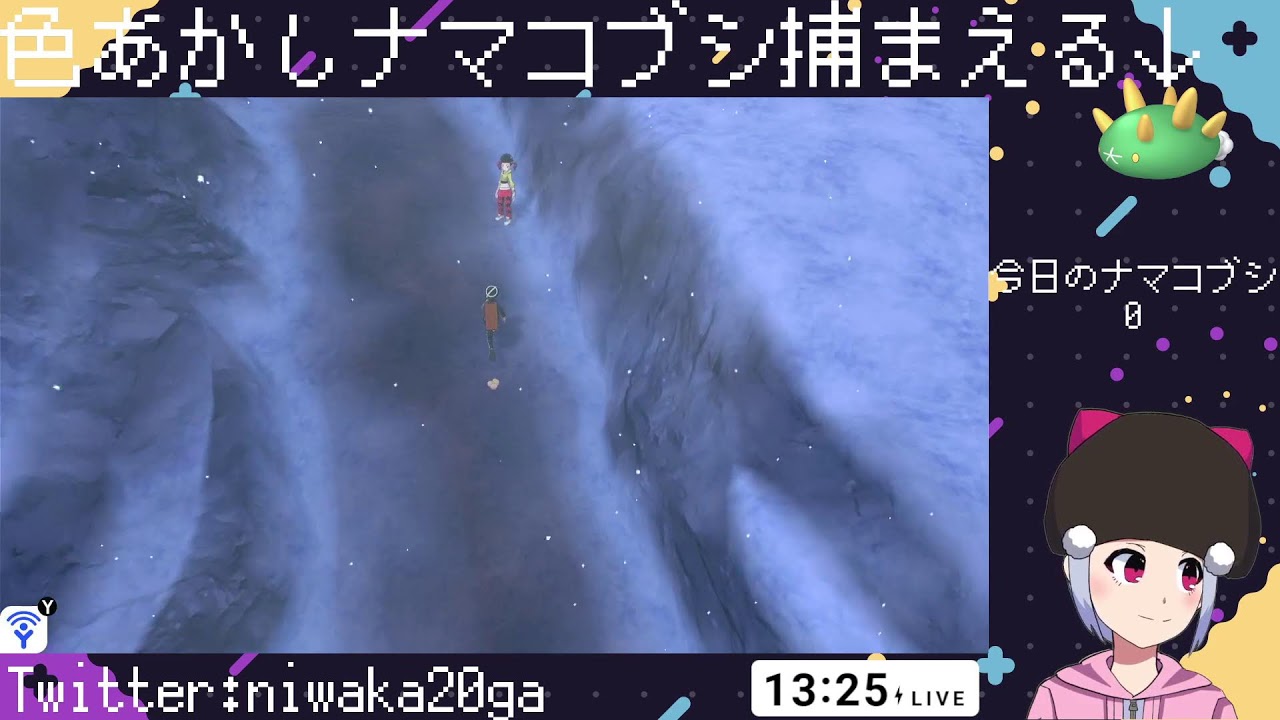 【SV発売感謝の色違い厳選】色あかしナマコブシを捕まえれるまで新作プレイできません【ポケモン剣盾】16日目