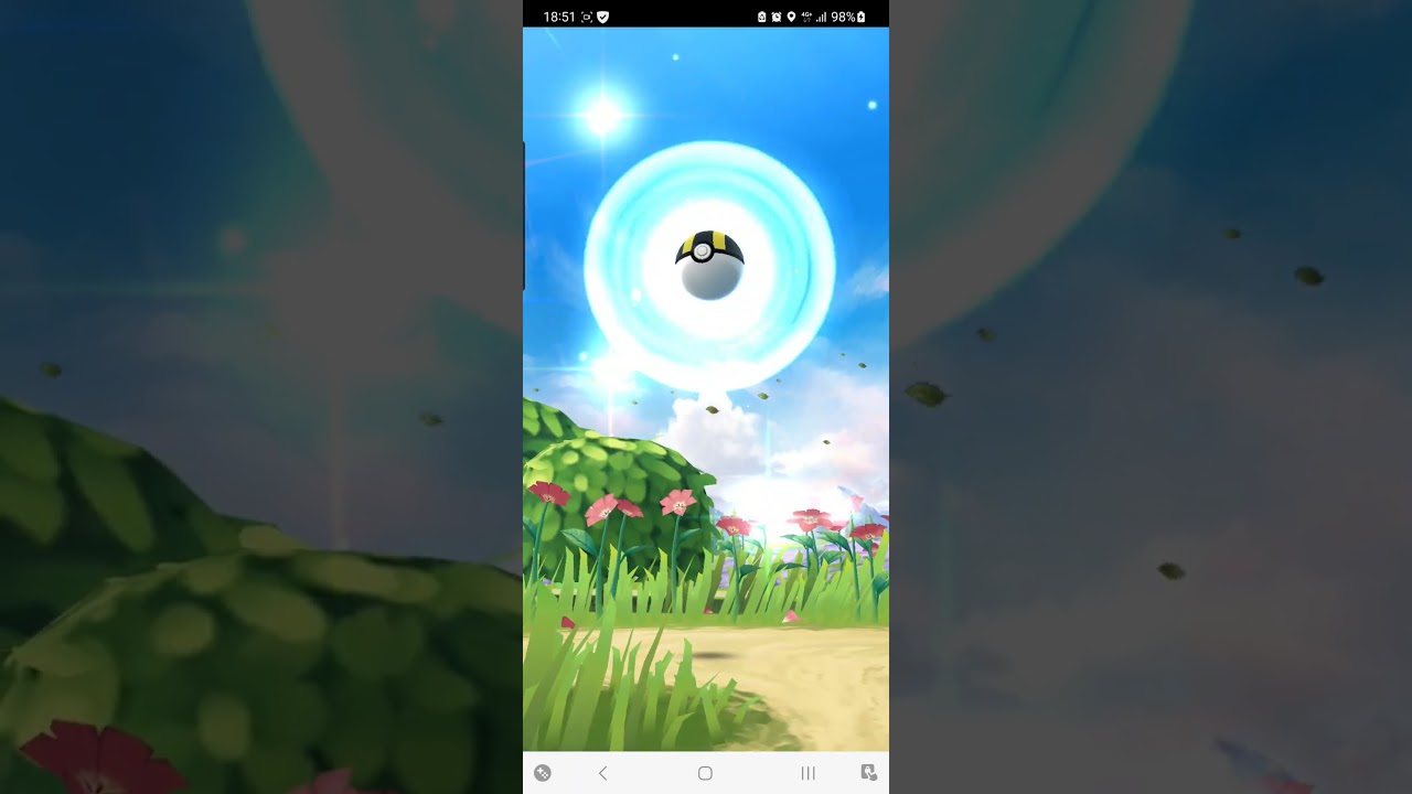 [ポケモンGO] シェイミをまたGET！(98%)