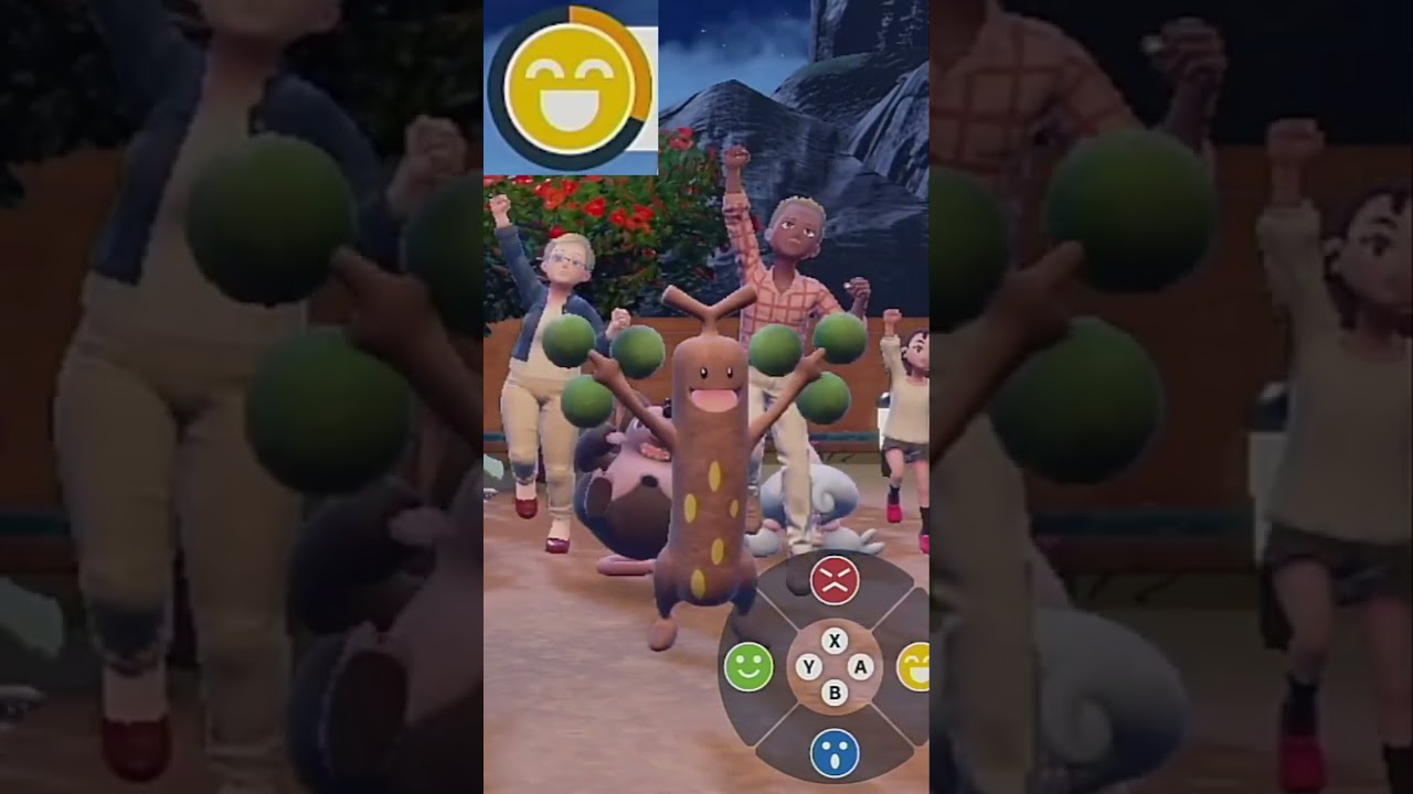 【ウソッキー】ポケモンエクササイズ【パルデア図鑑No88】#Shorts