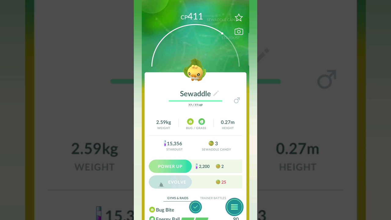 I Caught A Sewaddle | Pocket Monster | Pokemon | Pokemon Go | GamerzPlanet_0113  #viral #sewaddle