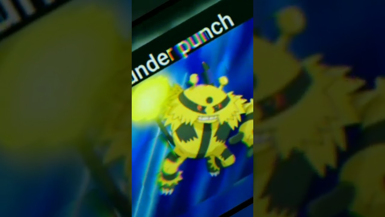 Electivire all moves #pokemon #anime #trending #viral #poketuber #gaming #shorts
