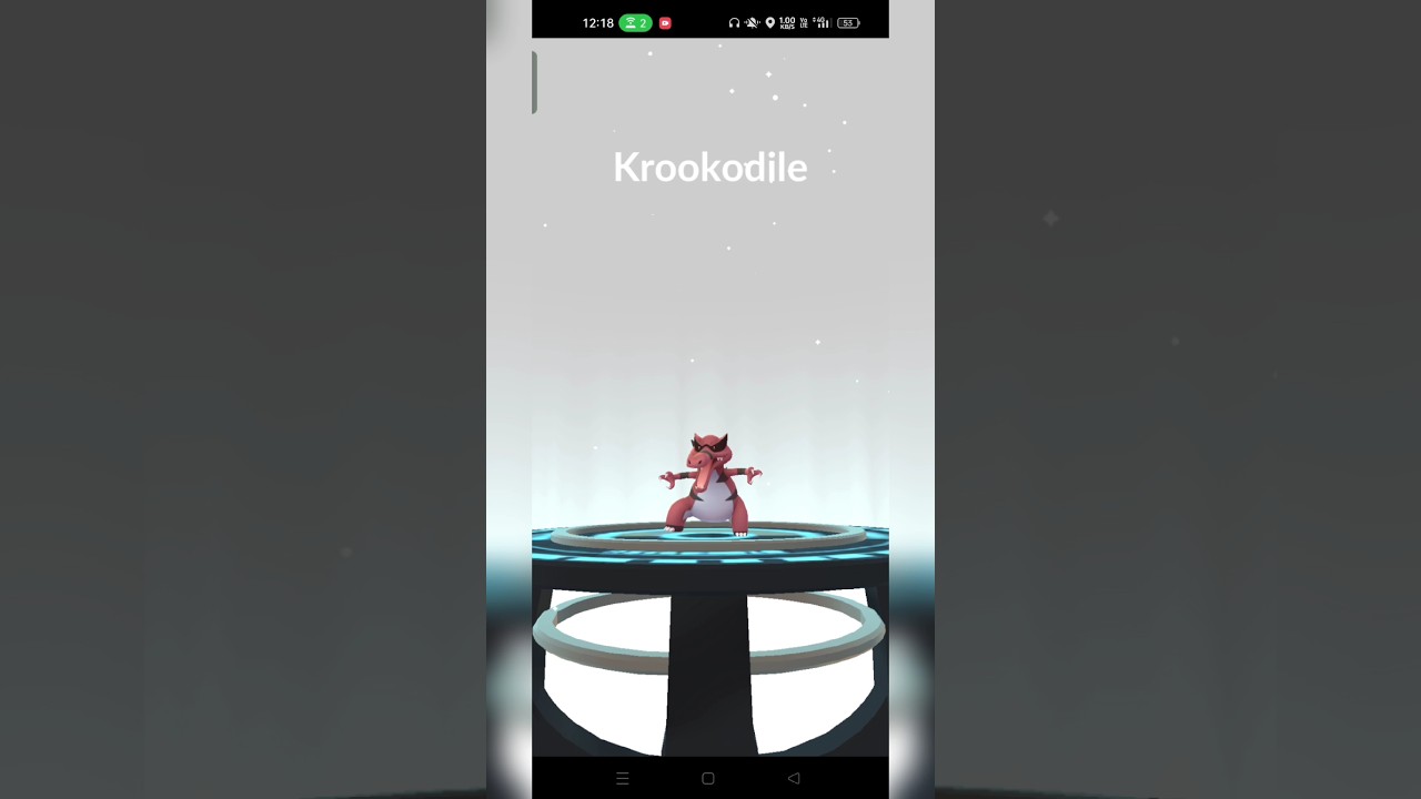 Krokorok evolution to Krookodile Pokemon Go || Rare Evolution Pokemon Go #pokemongo #pokemon #shorts