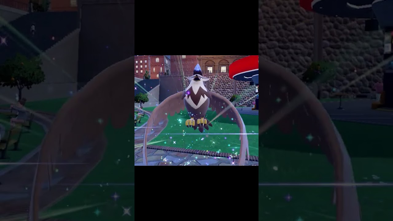色違いムクホーク Shiny Staraptor #shorts  #pokemon #ポケモン #ポケモンsv