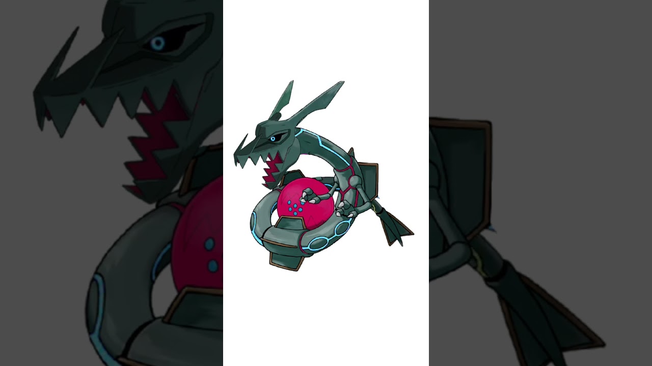 レックウザとレジドラゴ合成。龍玉ポケモン