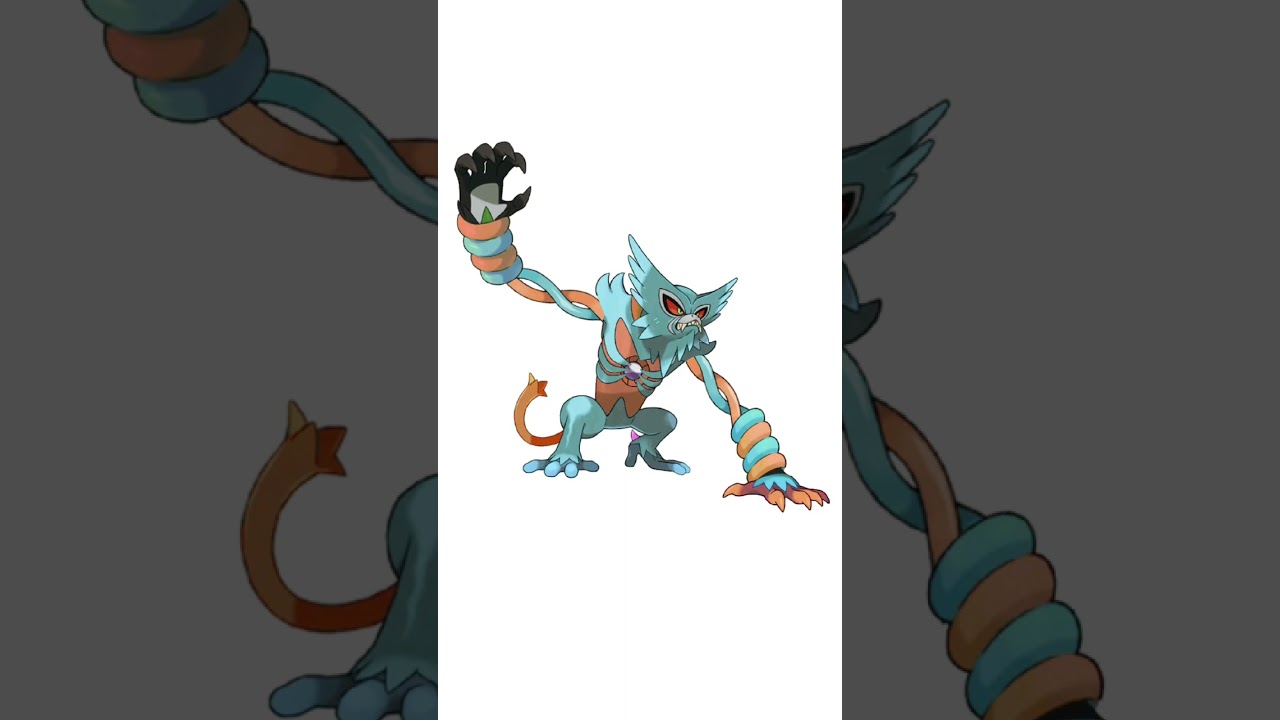 合成ポケモン。デオキシス＋ザルードの人造ポケモン