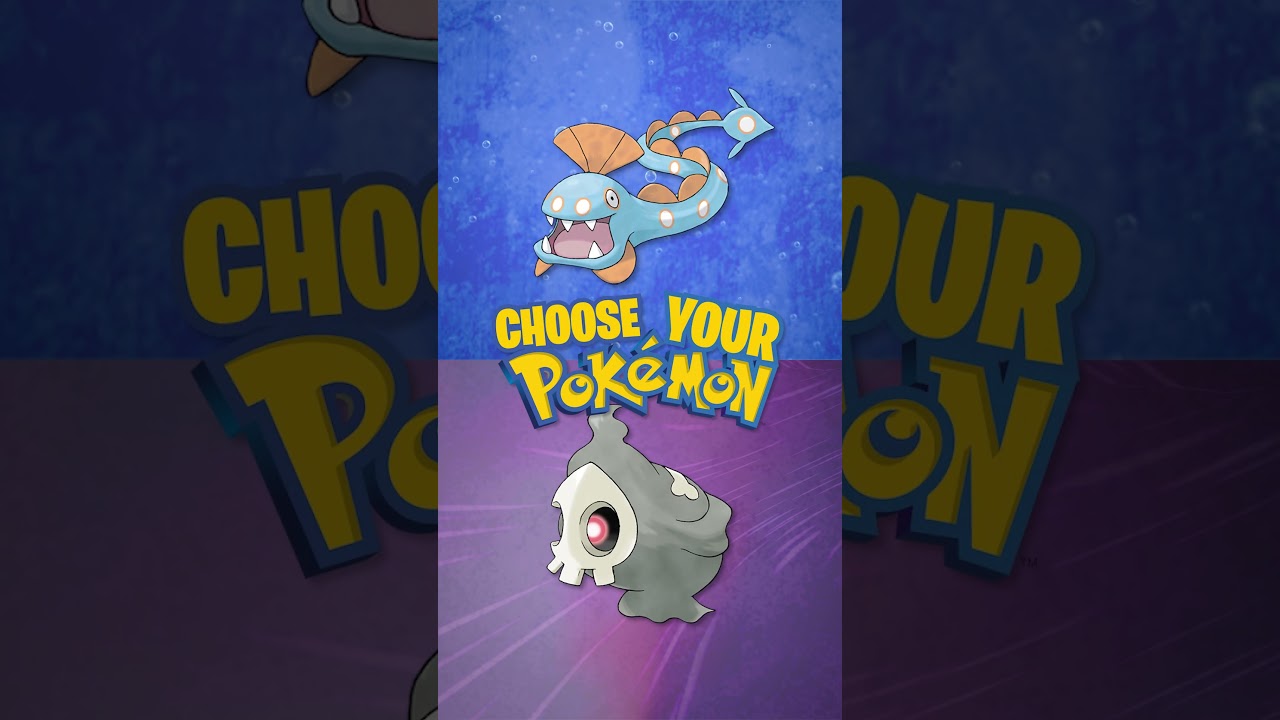 Huntail vs Duskull | Choose That Pokémon!