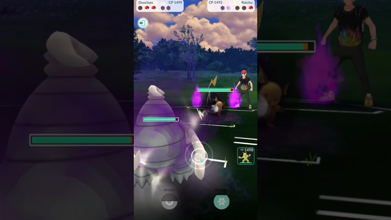 dusclops is scary in single-type cup!!!🤣✌😱 #pokemon #pokemongo #gblpokemongo