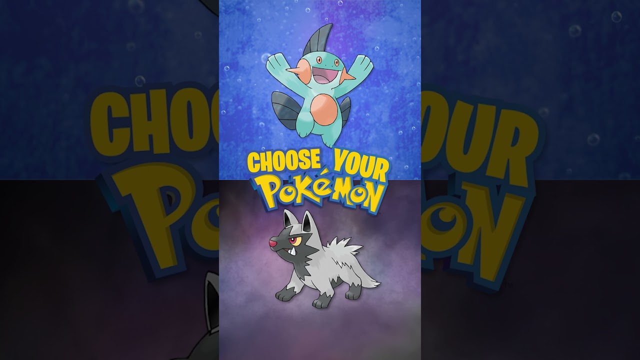 Marshtomp vs Poochyena | Choose That Pokémon!
