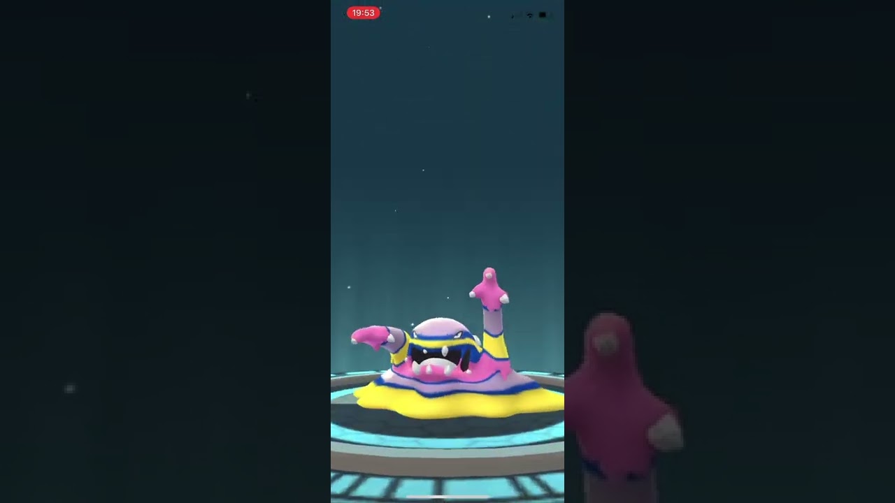 ポケモンgo☆色違いアローラベトベター〜ベトベトンへ進化！#shorts #いろち #かっこいい