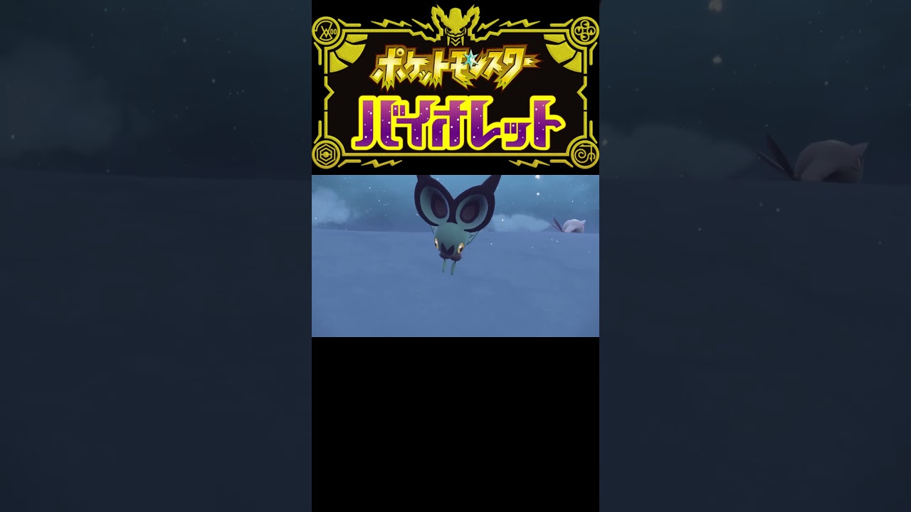 【ポケモンSV】ムンボ入り色違いオンバット/オンバーン #short
