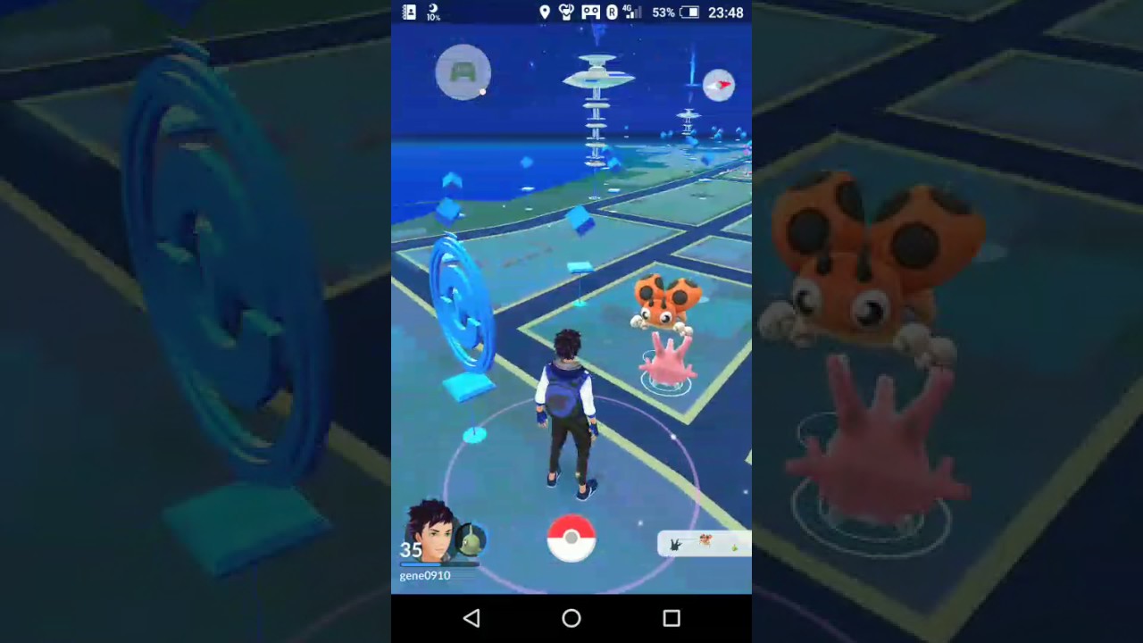 【ポケモンGO】サニーゴゲットの瞬間！