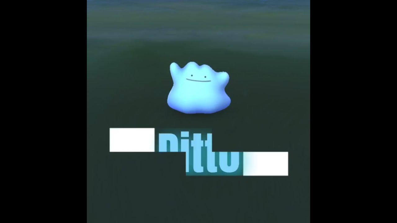 【Pokémon GO】色違い 出現60秒動画 ＃132 メタモン ☆shiny☆