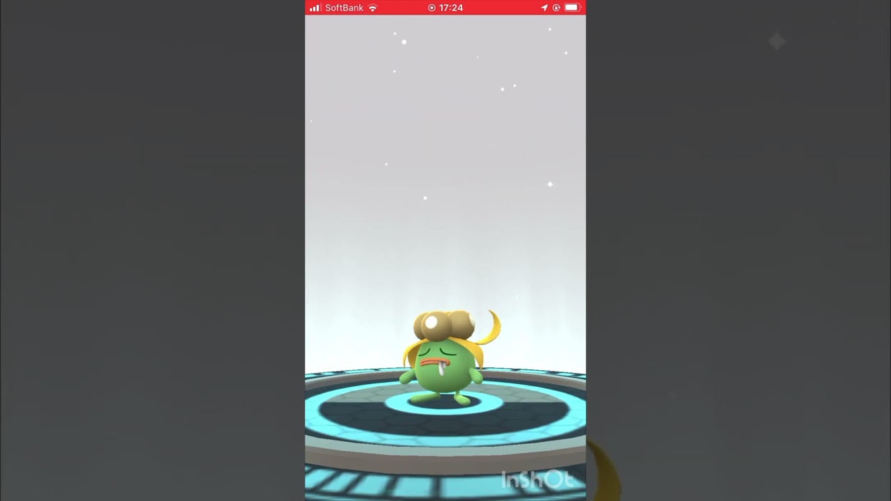 色違いのナゾノクサをキレイハナに進化させてみた！ #ポケモンgo #pokemongo #色違い #shorts