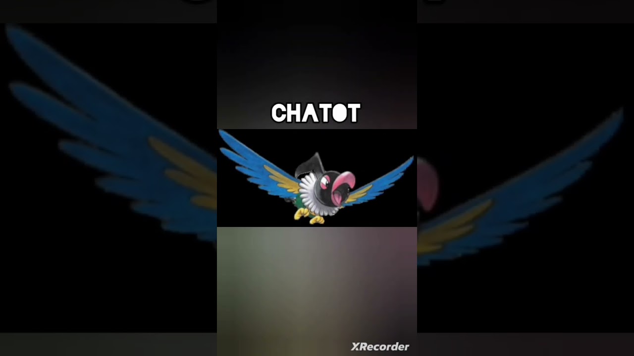 CHATOT #pokemon #short #shorts