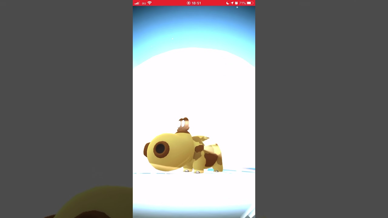［ポケモンGO］進化「ヒポポタス→カバルドン」