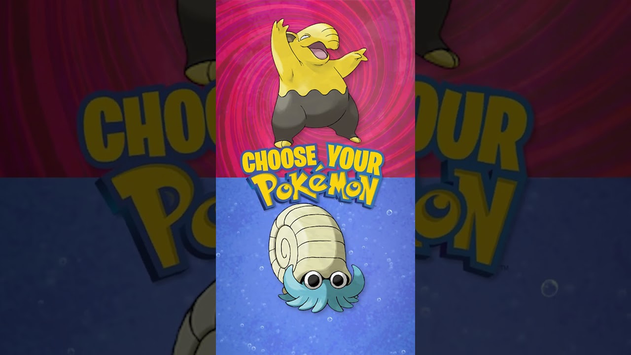 Drowzee vs Omanyte | Choose That Pokémon!