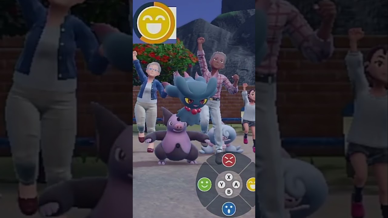 【ムウマ】ポケモンエクササイズ【パルデア図鑑No114】#Shorts