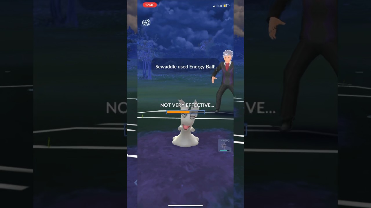 SEWADDLE  IS A SLUGMA COUNTER 🤯🤣 #pokemon #pokemongo #gobattleleague #subscribe #gaming #shorts